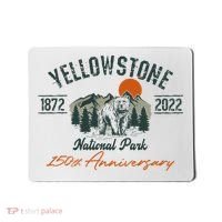 Yellowstone National Park 150th Anniversary Memorabilia Long Sleeve Mousepad thumb 0