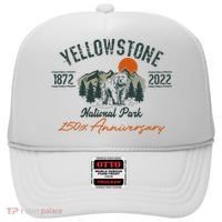 Yellowstone National Park 150th Anniversary Memorabilia Long Sleeve Hat thumb 0