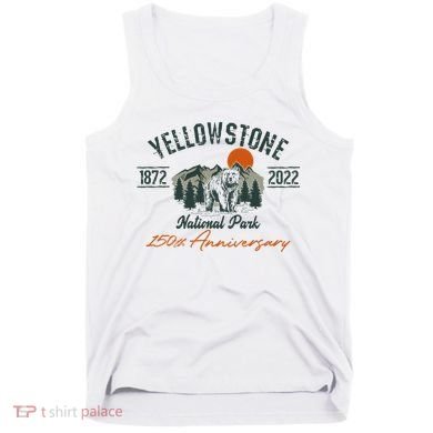 Yellowstone National Park 150th Anniversary Memorabilia Long Sleeve Tank Top