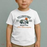 Yellowstone National Park 150th Anniversary Memorabilia Long Sleeve Toddler T-Shirt thumb 2