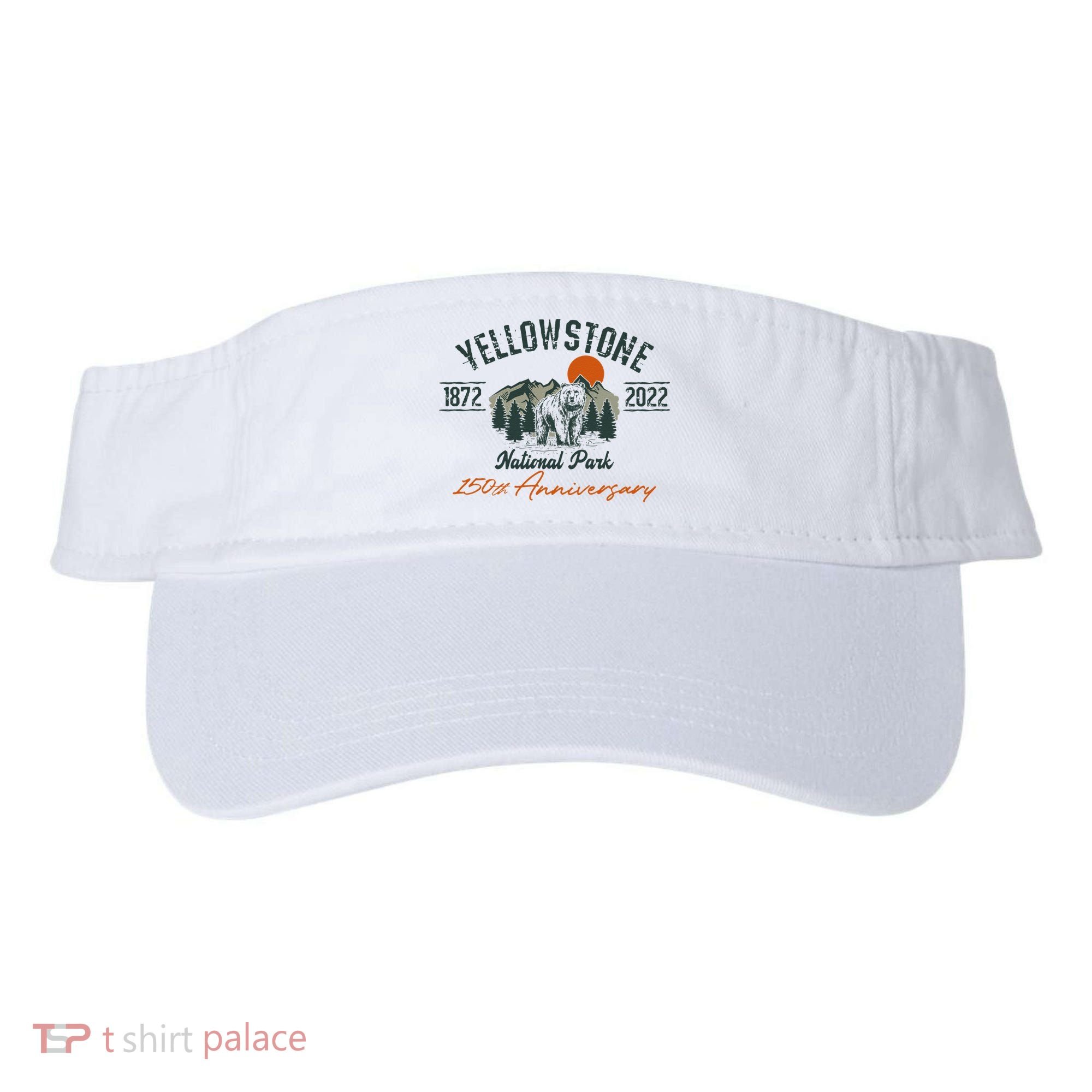 Yellowstone National Park 150th Anniversary Memorabilia Long Sleeve Visor