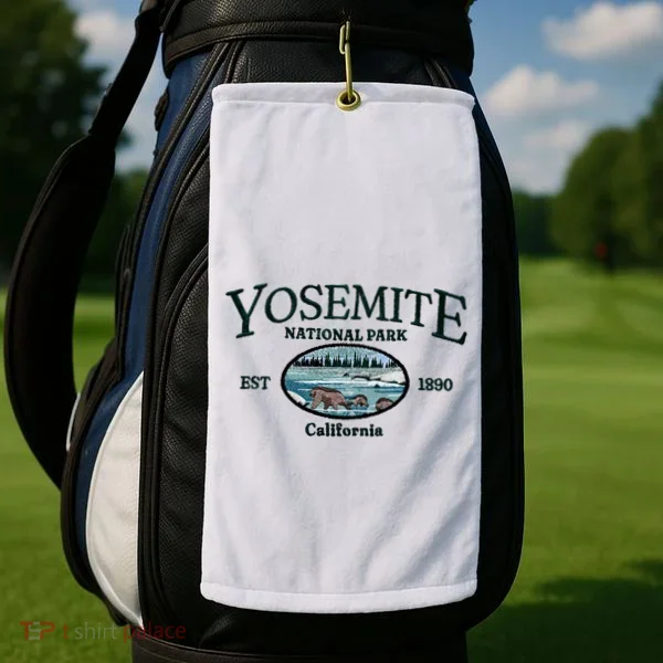 Yosemite National Park Golf Towel