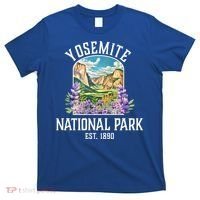 Yosemite National Park Lupine Vintage Gift T-Shirt thumb 0
