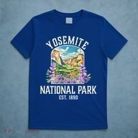 Yosemite National Park Lupine Vintage Gift T-Shirt thumb 5
