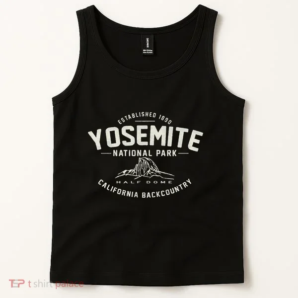 Yosemite National Park Half Dome Graphic Tank Top