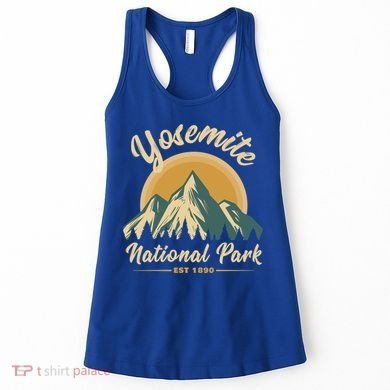 Yosemite National Park Vintage Gift Women's Tank Top