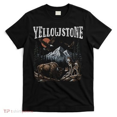 Yellowstone National Park Vintage 90s T-Shirt