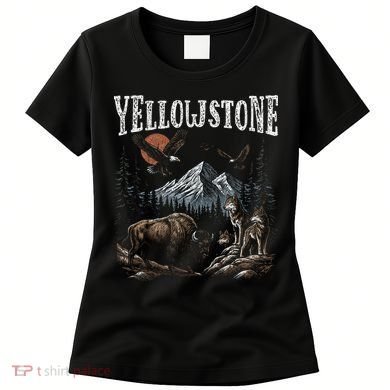 Yellowstone National Park Vintage 90s Women's T-Shirt