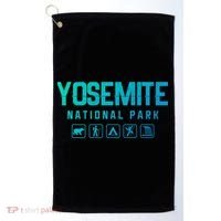 Yosemite National Park Great Gift Golf Towel thumb 0