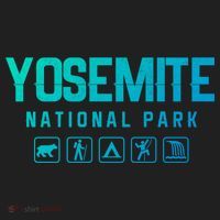 Yosemite National Park Great Gift Golf Towel thumb 3