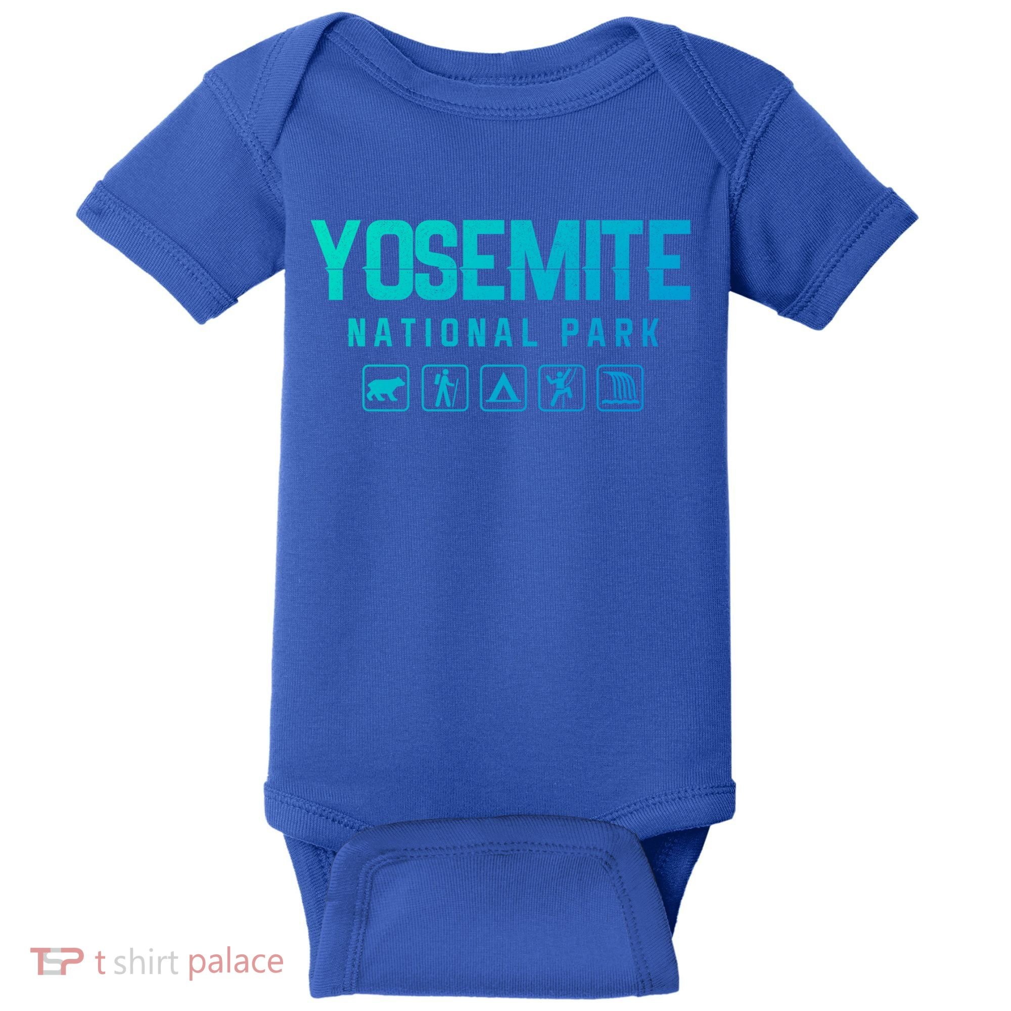 Yosemite National Park Great Gift Baby Bodysuit