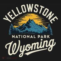 Yellowstone National Park Wyoming Souvenir Women's Hoodie thumb 2