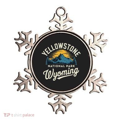 Yellowstone National Park Wyoming Souvenir Ornament