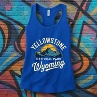 Yellowstone National Park Wyoming Souvenir Women's Tank Top thumb 3