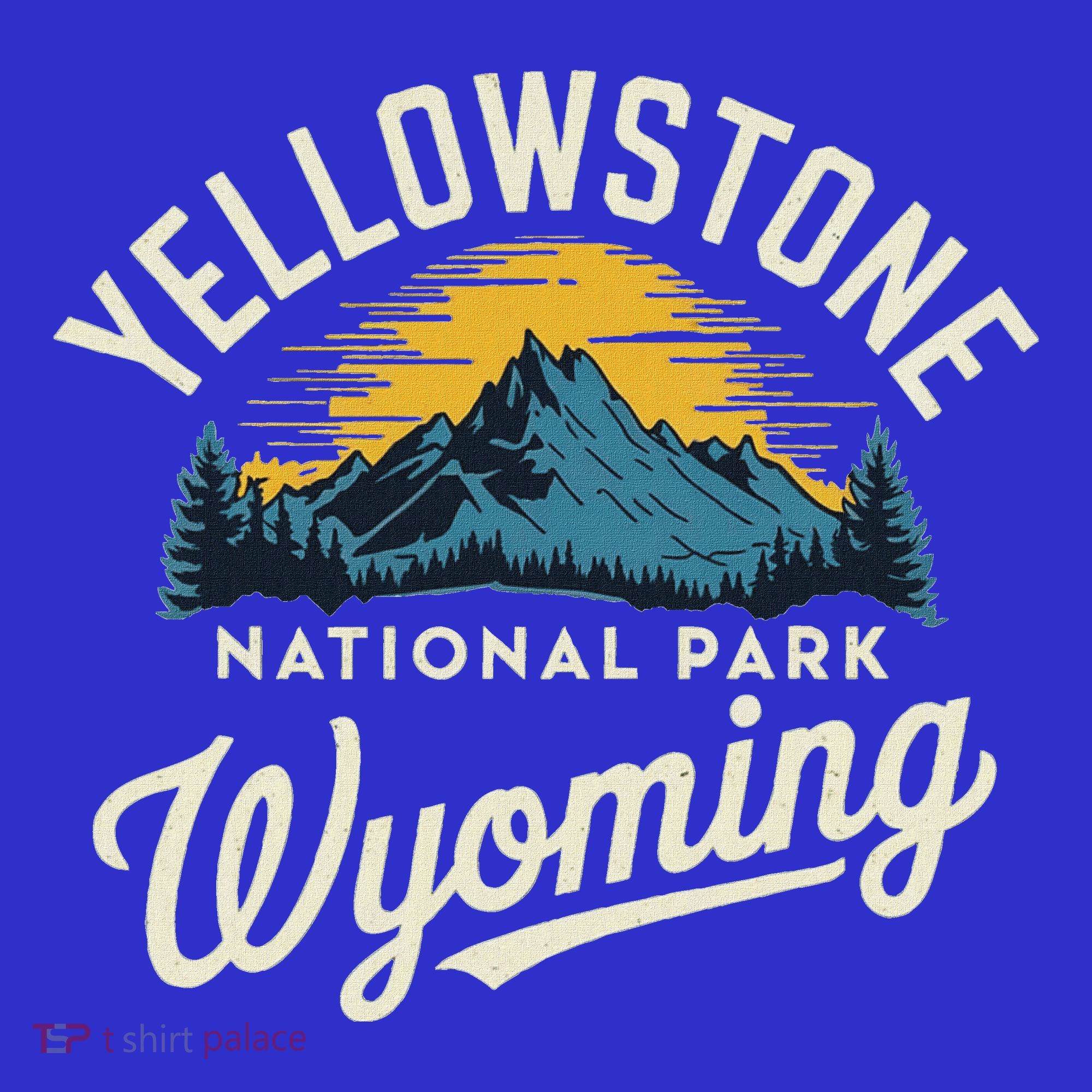 Yellowstone National Park Wyoming Souvenir Women's Tank Top