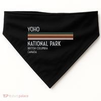 Yoho National Park Canada USA-Made Doggie Bandana thumb 0