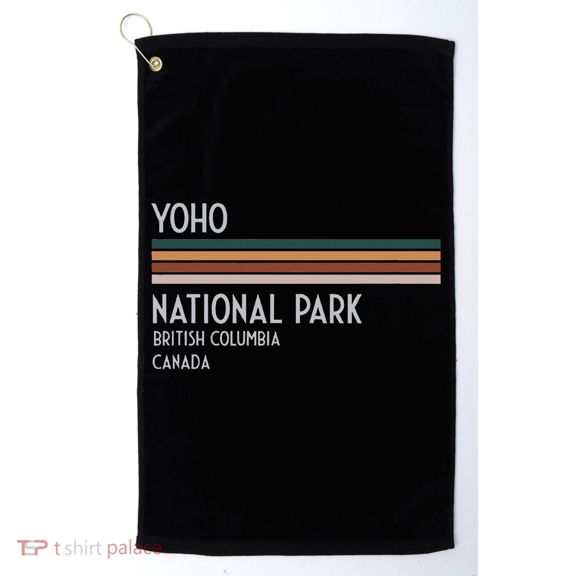 Yoho National Park Canada Golf Towel