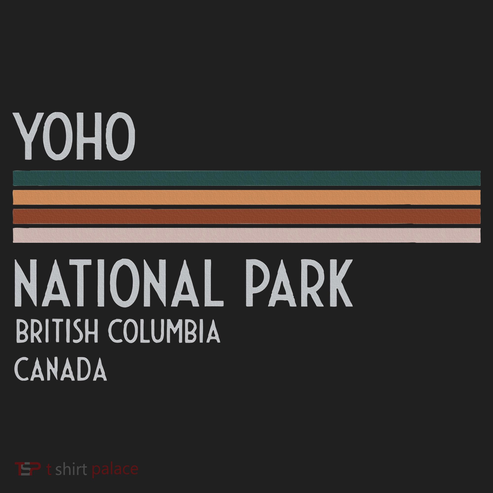 Yoho National Park Canada Golf Towel