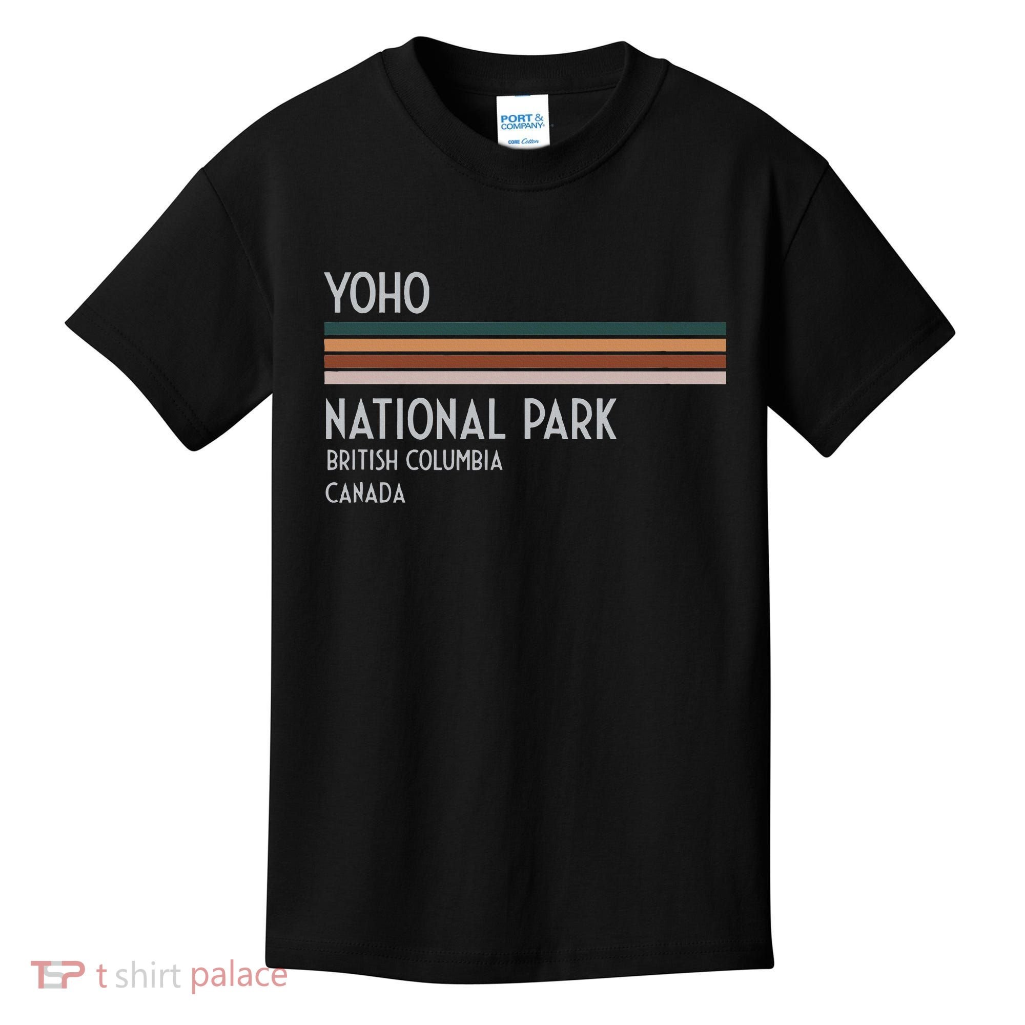 Yoho National Park Canada Kids T-Shirt