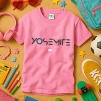 Yosemite National Park California Tonal Kids T-Shirt thumb 3