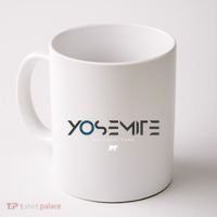 Yosemite National Park California Tonal Coffee Mug thumb 0