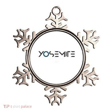 Yosemite National Park California Tonal Ornament