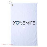 Yosemite National Park California Tonal Golf Towel thumb 0