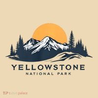 Yellowstone National Park Mountain Sunset Landscape Tote Bag thumb 4