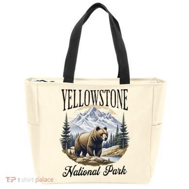 Yellowstone National Park Tote Bag