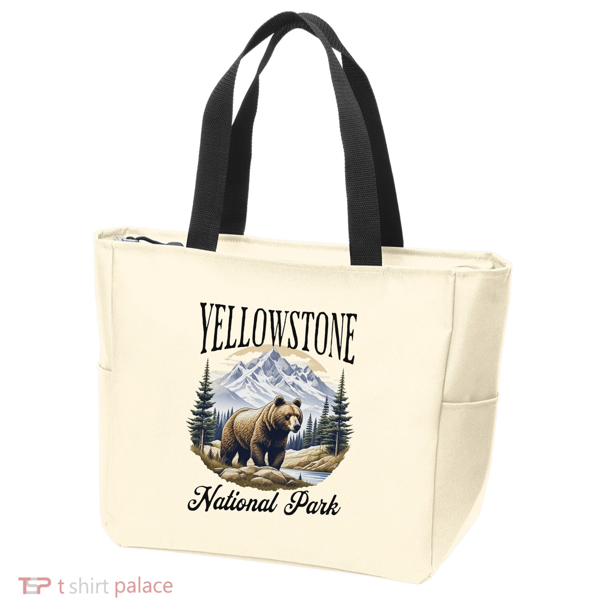 Yellowstone National Park Tote Bag