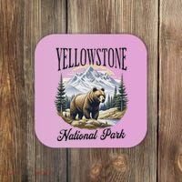 Yellowstone National Park Coaster thumb 0