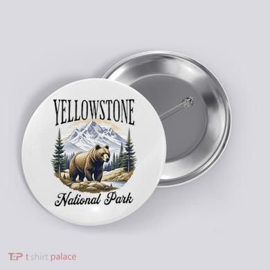 Yellowstone National Park Button