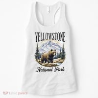 Yellowstone National Park Women's Tank Top thumb 0