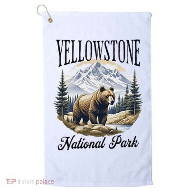 Yellowstone National Park Golf Towel