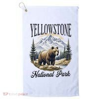 Yellowstone National Park Golf Towel thumb 0