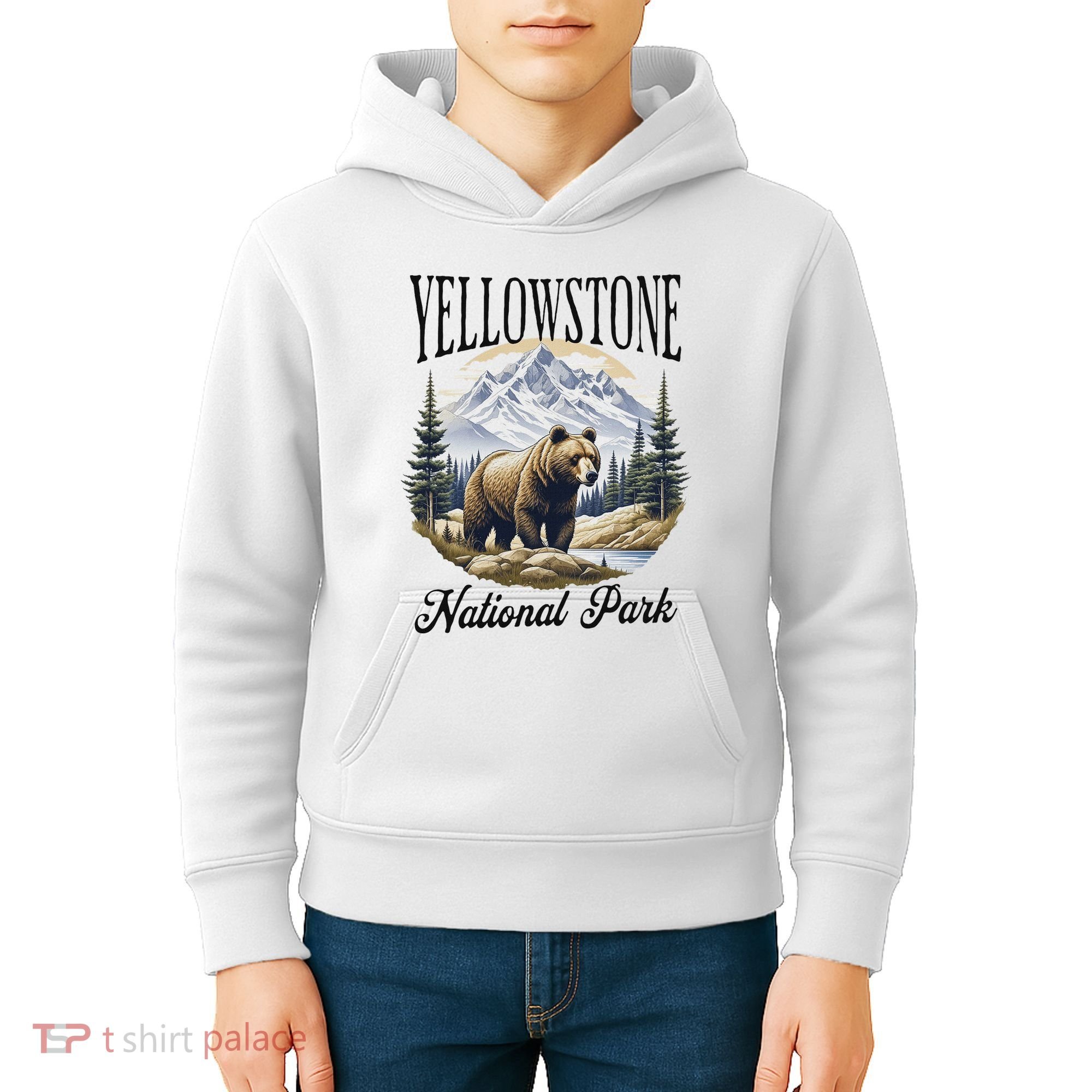 Yellowstone National Park Kids Hoodie