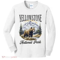 Yellowstone National Park Kids Long Sleeve Shirt thumb 0