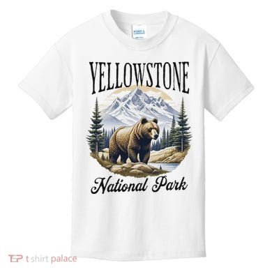 Yellowstone National Park Kids T-Shirt