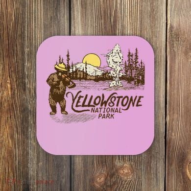 Yellowstone National Park Bear & Fiddle Old Faithful Coaster