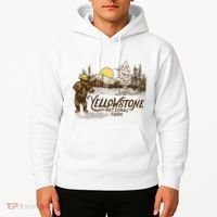 Yellowstone National Park Bear & Fiddle Old Faithful Hoodie thumb 2