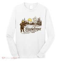 Yellowstone National Park Bear & Fiddle Old Faithful Long Sleeve Shirt thumb 0