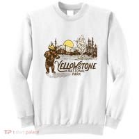 Yellowstone National Park Bear & Fiddle Old Faithful Sweatshirt thumb 0