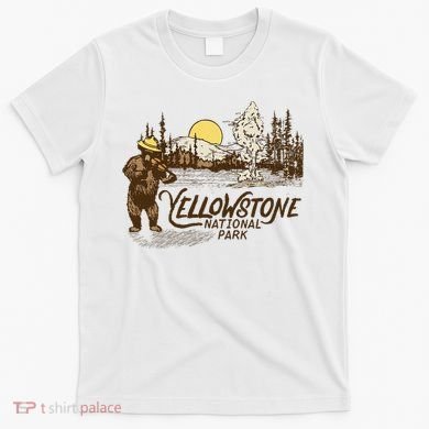 Yellowstone National Park Bear & Fiddle Old Faithful T-Shirt