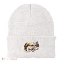 Yellowstone National Park Bear & Fiddle Old Faithful Beanie thumb 0