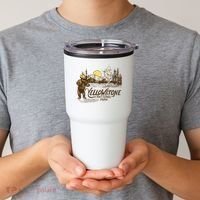 Yellowstone National Park Bear & Fiddle Old Faithful Tumbler thumb 2