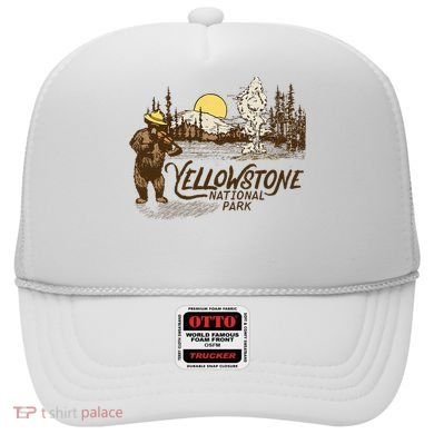 Yellowstone National Park Bear & Fiddle Old Faithful Hat