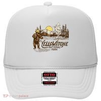 Yellowstone National Park Bear & Fiddle Old Faithful Hat thumb 0