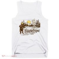 Yellowstone National Park Bear & Fiddle Old Faithful Tank Top thumb 0