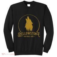 Yellowstone National Park Howling Wolf Sweatshirt thumb 0