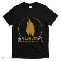 Yellowstone National Park Howling Wolf T-Shirt thumb 0